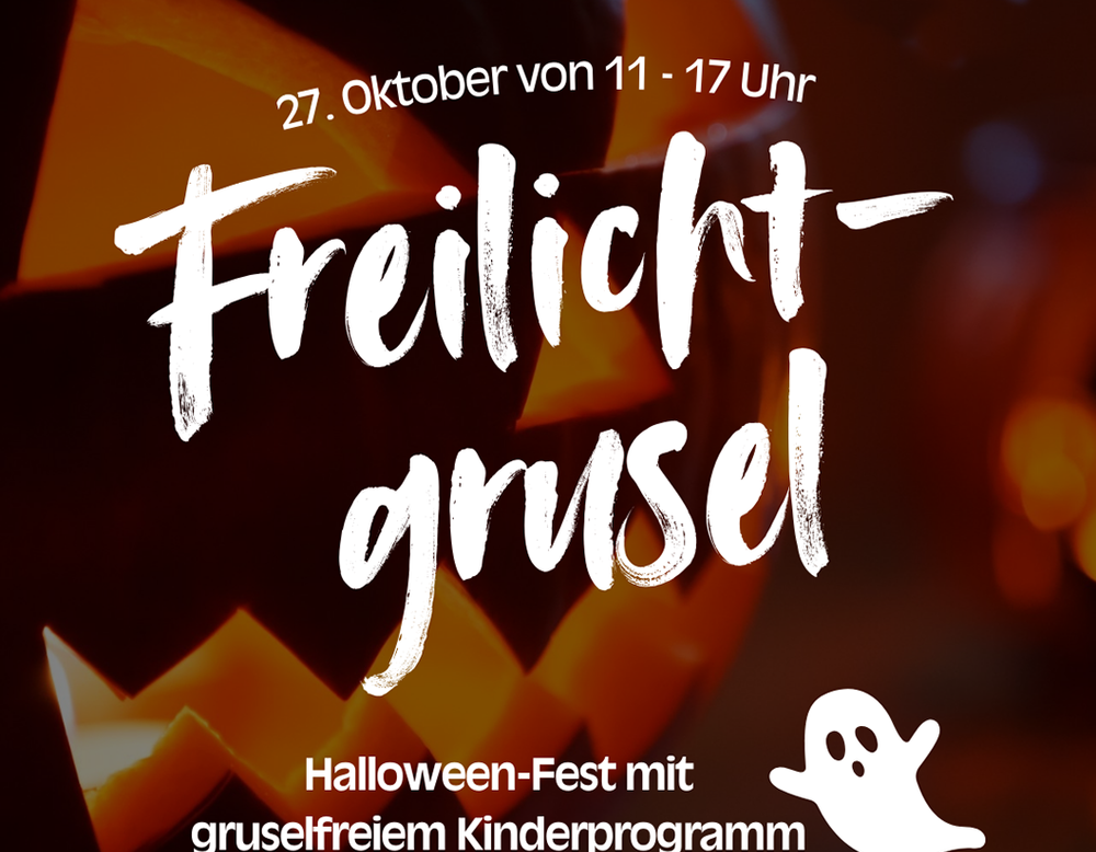 Hinweis auf die Veranstaltung Freilichtgrusel am 27.11.